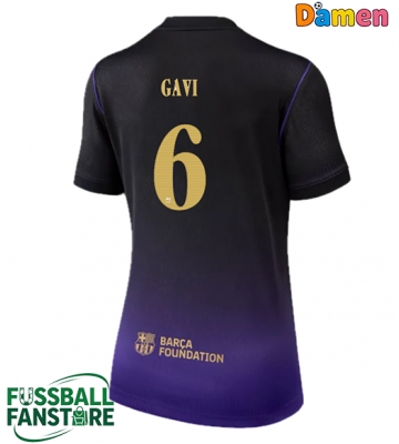Barcelona Paez Gavi #6 Replik Auswärtstrikot Damen 2026-27 Kurzarm